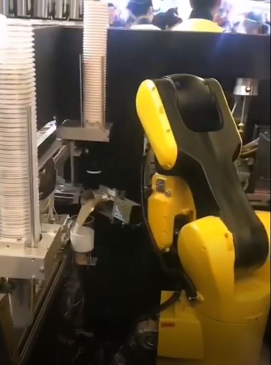 奶茶智慧制作售卖工作站